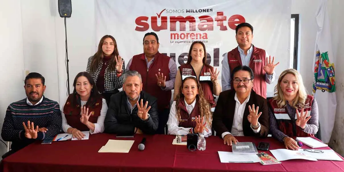 Morena convoca a “Puebla de Pie por la Soberanía”; movilización iniciará este domingo