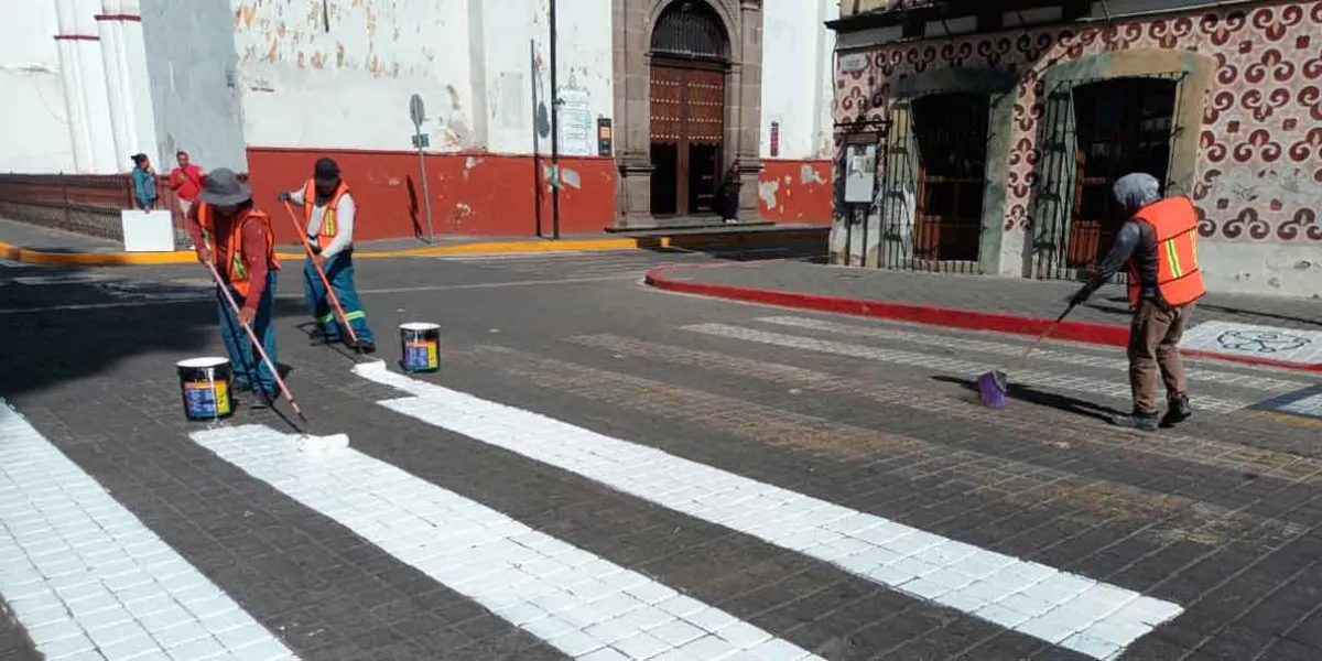 Tonantzin Fernández pone en marcha el programa “Embelleciendo a Cholula”
