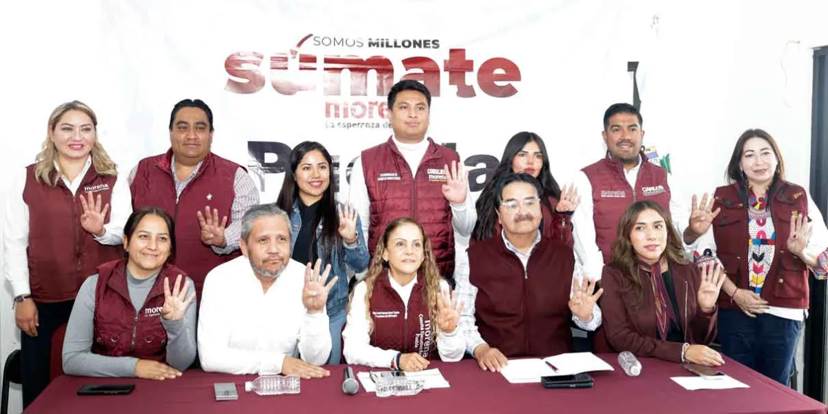 En Puebla ya no quieren al PAN, señaló Morena 