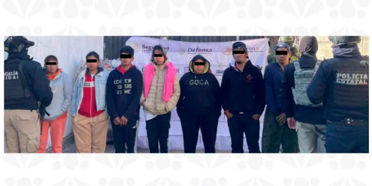 Desarticulan a “Los Cachimberos de Moyotzingo” en Texmelucan