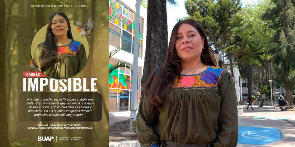 María de los Ángeles Anel Vázquez, científica BUAP que impulsa a mujeres indígenas en la Sierra Norte