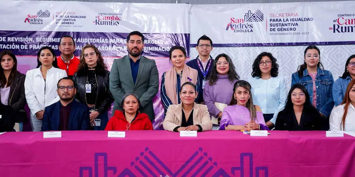 San Andrés Cholula impulsa igualdad laboral con comité encabezado por Lupita Cuautle