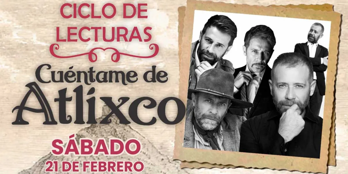 Juan Manuel Bernal en el primer “Cuéntame de Atlixco” 2026, este sábado