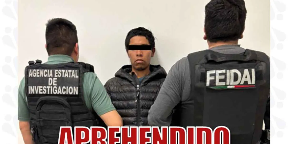 Fiscalía de Puebla detiene a presunto responsable de robo agravado en Atlixco