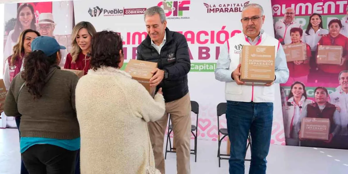 Entrega Pepe Chedraui más de 9 mil despensas en la Laguna de Chapulco