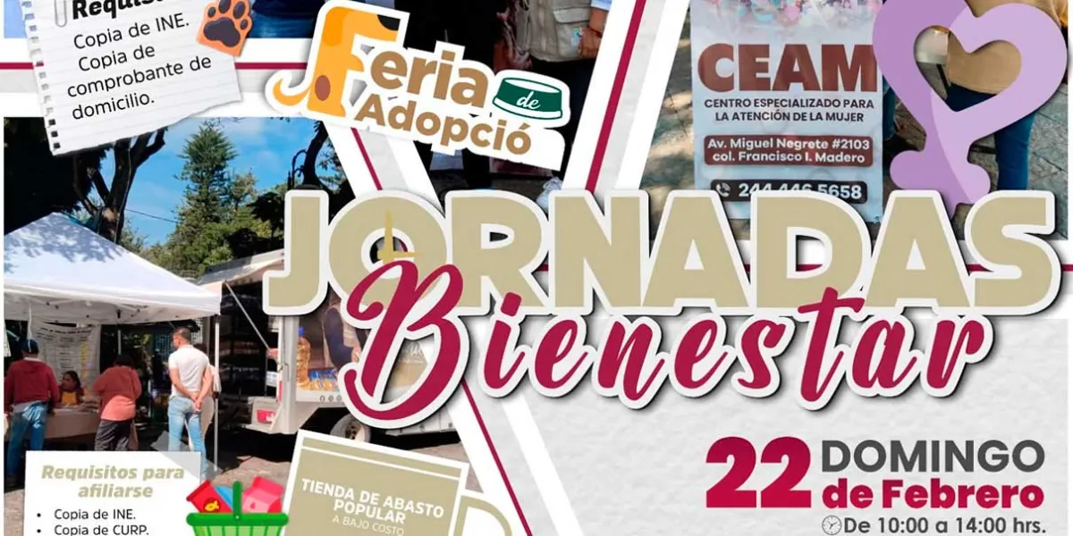 Se impulsan jornadas de Bienestar para las familias de Atlixco
