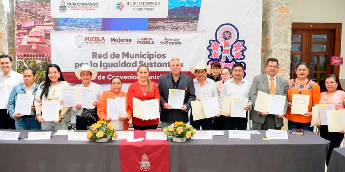 Huauchinango reforzó su presencia en red de municipios por la Igualdad Sustantiva