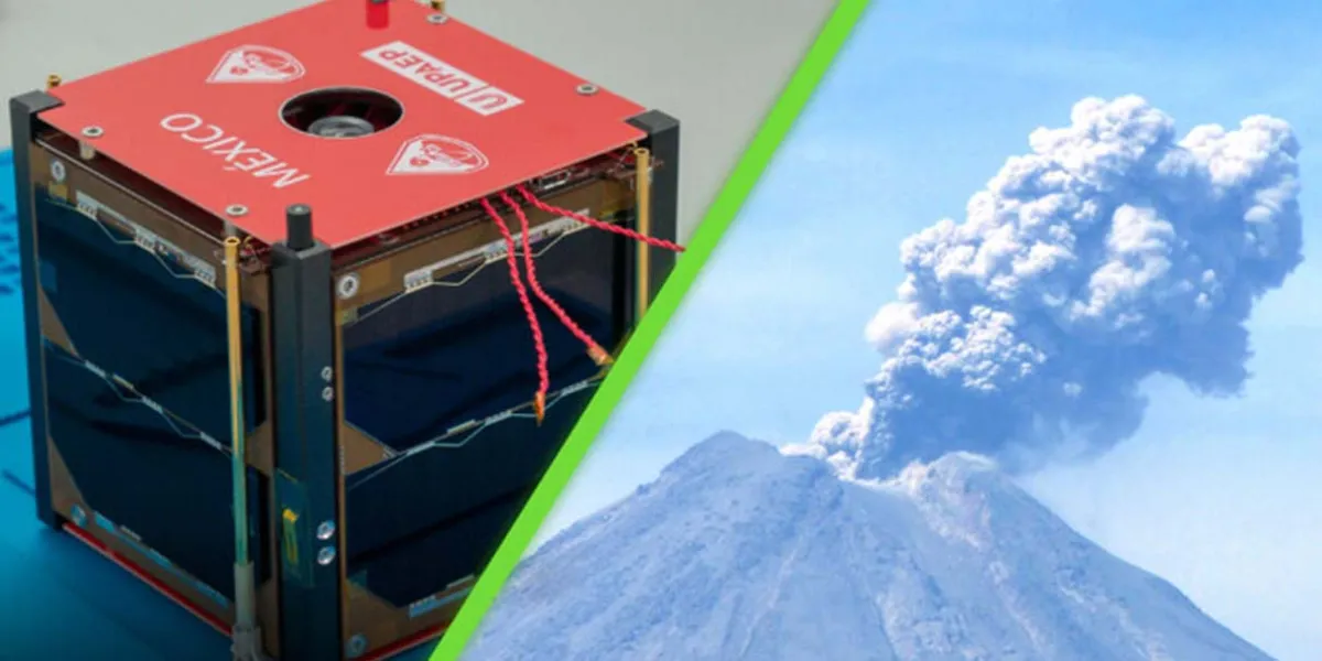 Nanosatélite de Upaep monitorea desde el espacio actividad volcánica del país