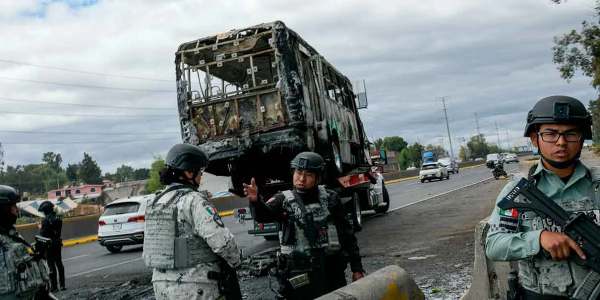 Detienen a 3 tras disturbios por “El Mencho” en Puebla