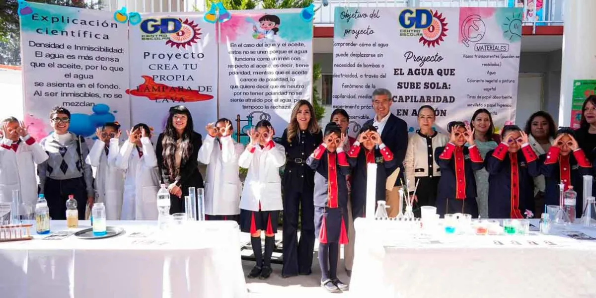 Pepe Chedraui promueve el talento científico de niñas poblanas