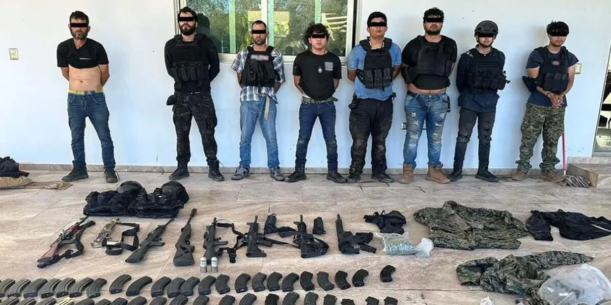 Semar captura a 9 integrantes de Los Chapitos en enfrentamiento en Culiacán