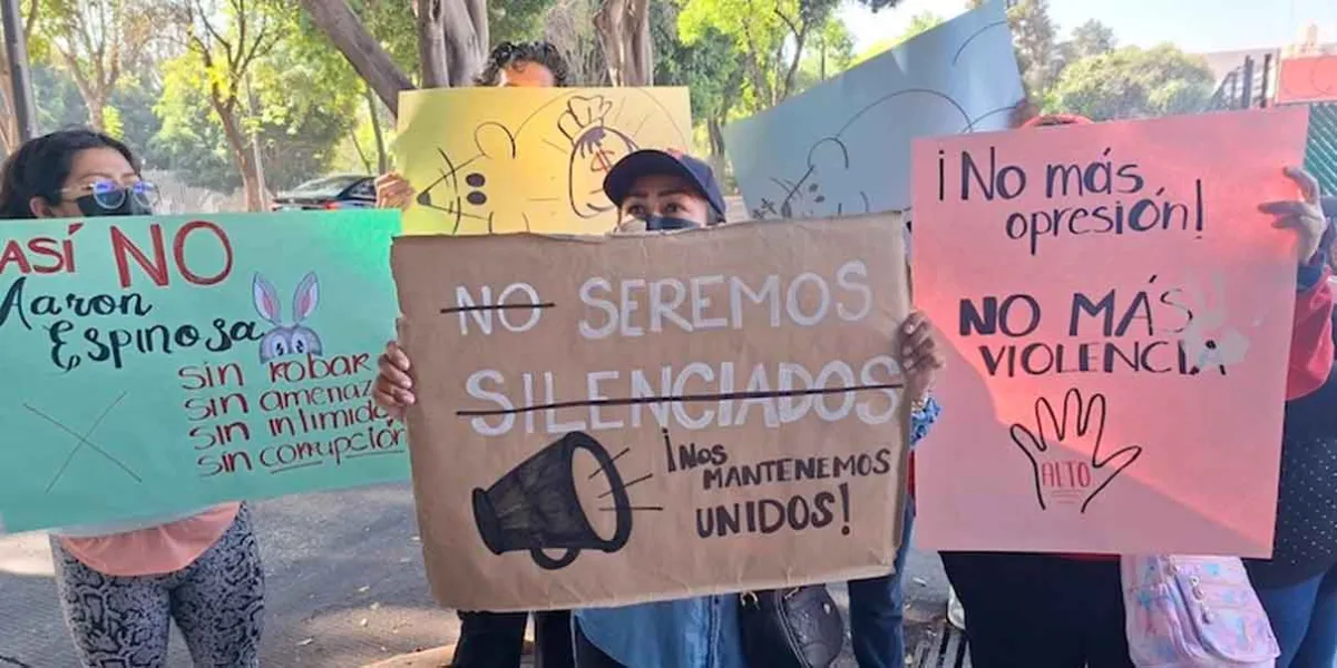 Trabajadores de Logística Sese protestan en Cuautlancingo; denuncian irregularidades