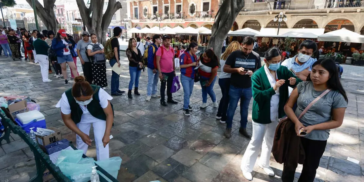 Vacunación masiva contra el Sarampión en Puebla; HORARIOS, DÍAS Y LUGARES