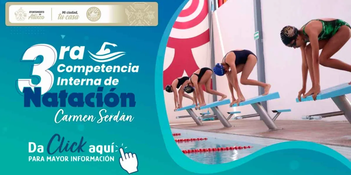  ABRIL. Tercera Competencia Interna de Natación en Atlixco