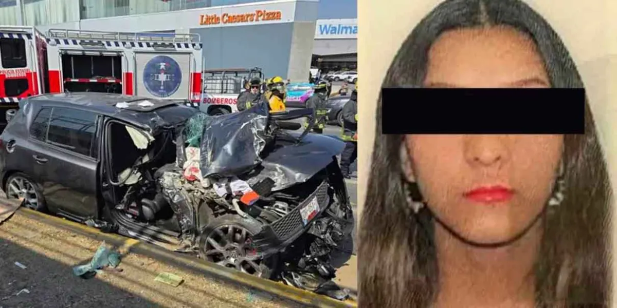 FGE difunde VIDEO que muestra responsabilidad de Luz María en accidente de la Vía Atlixcáyotl