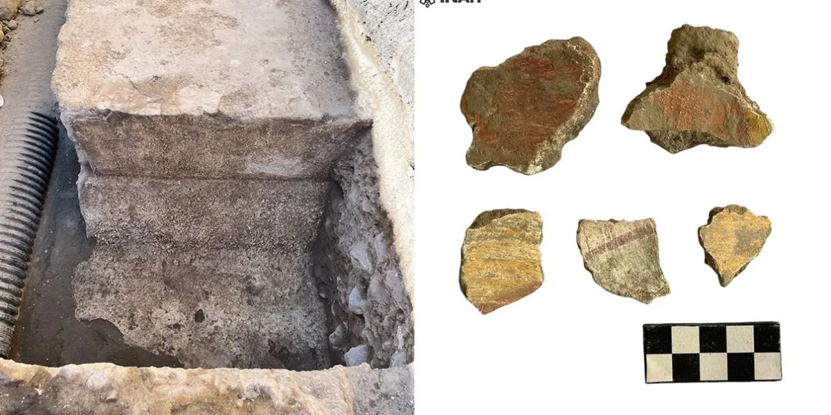 Atlixco destapa plaza prehispánica de 1,500 años durante obras en pleno centro