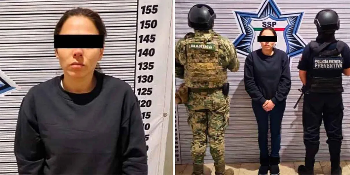Capturan a “La Blanca”, operadora de La Familia Michoacana en Puebla