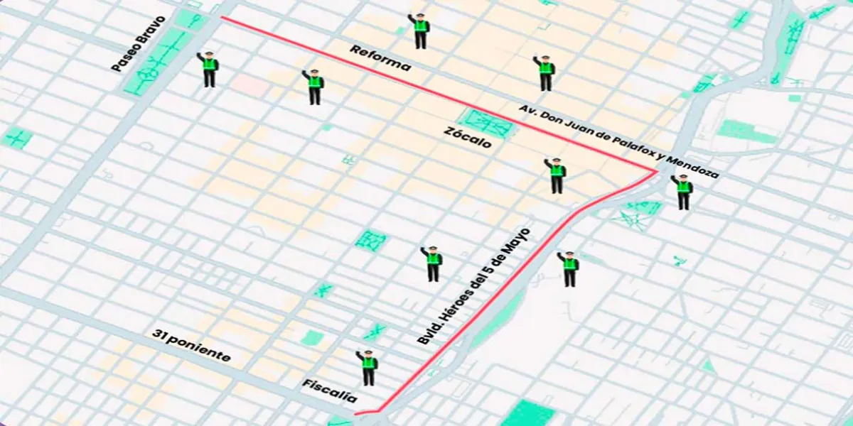 EVITA el centro, Paseo Bravo y zona de la Fiscalía, hay cierres viales este DOMINGO