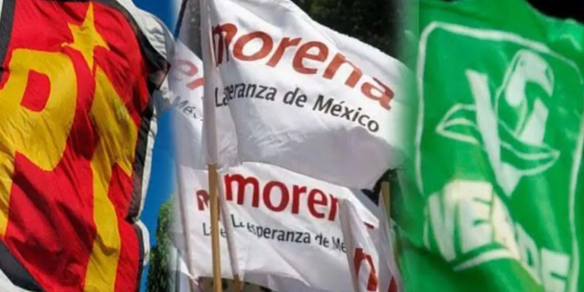 Morena mantiene alianza con PVEM y PT pese a diferencias en Reforma Electoral