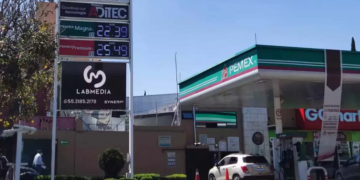 Sube el precio del Diésel y gasolina Premium en Puebla