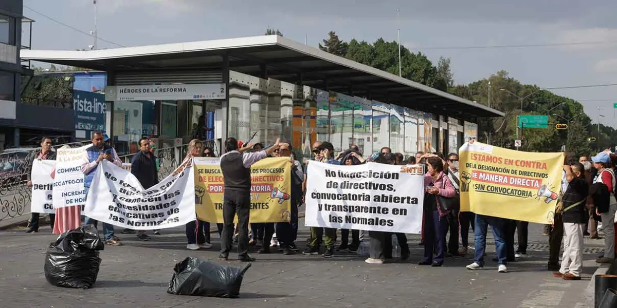 Más protestas por cambios de directivos en Normales y UPN