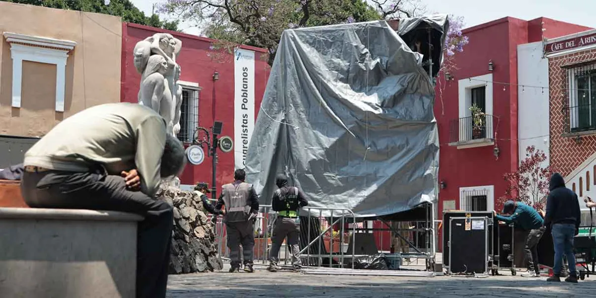 Revisan inmuebles del Centro Histórico tras Festival Glow México