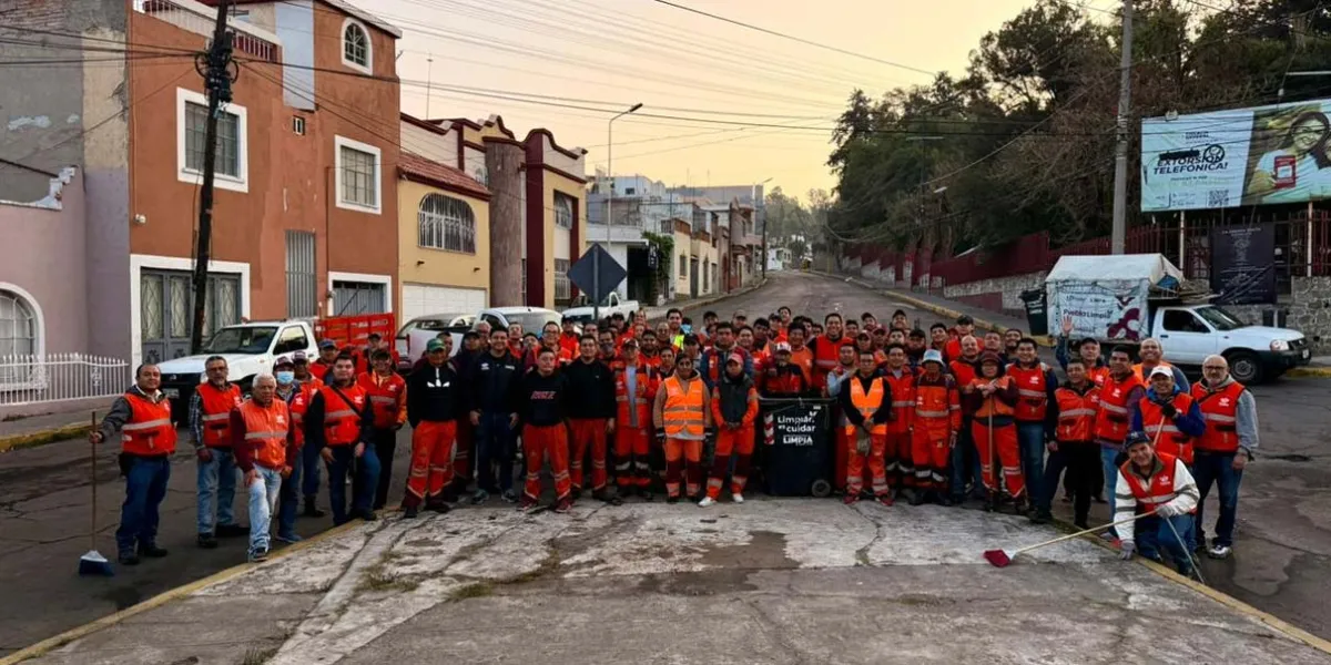 El OOSL dejó limpio la zona de El Calvario después de Semana Santa