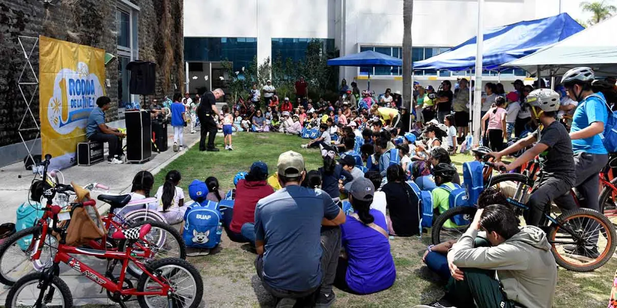 BUAP celebra Rodada de la Niñez Universitaria con 180 participantes