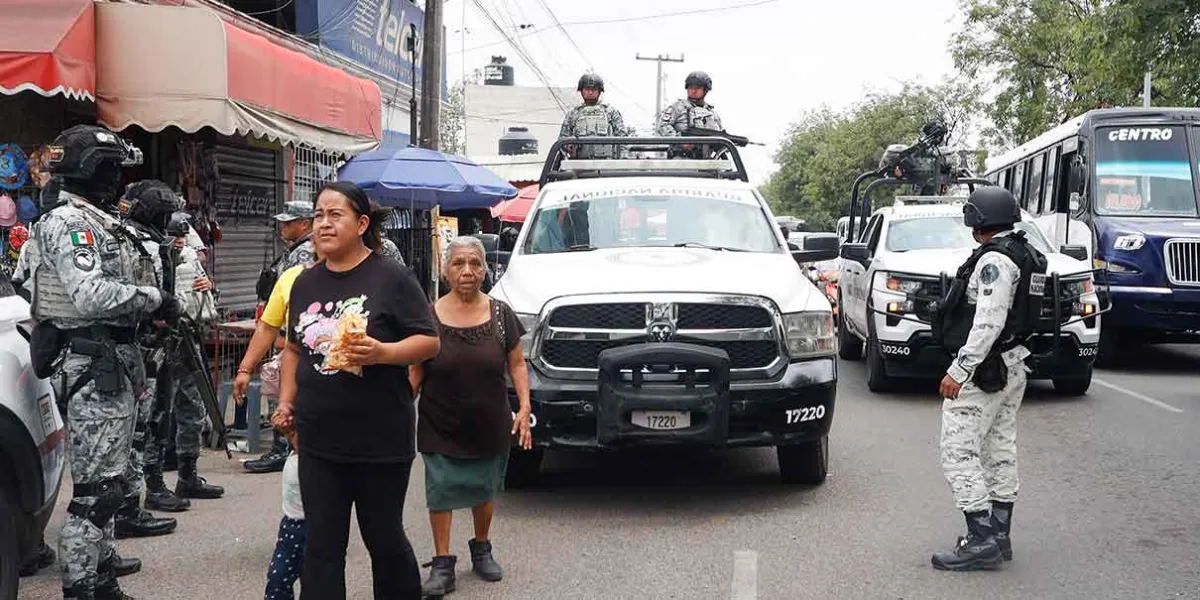Refuerzan seguridad en mercados de Puebla tras tiroteo en el Morelos