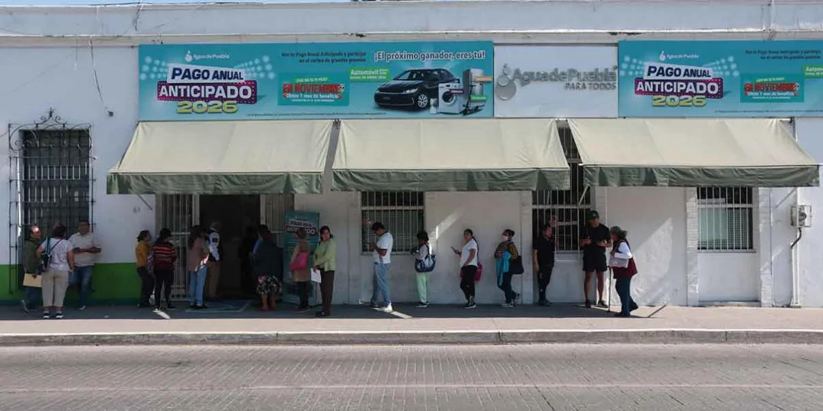 Agua de Puebla mantiene descuentos y convenios para usuarios con adeudos