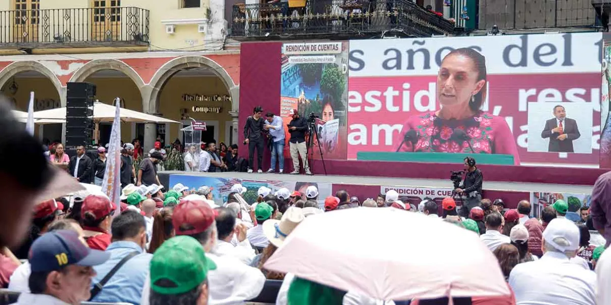 Puebla responde al llamado de Sheinbaum y la 4T