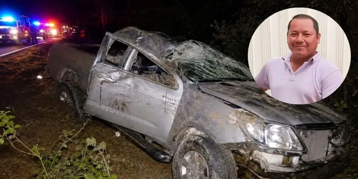 Fatal volcadura del edil de Ahuatlán; murió la titular del Registro Civil