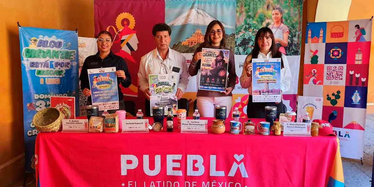 Festival de Papalotes “Tierra de Gigantes” llega a Libres con espectáculo monumental