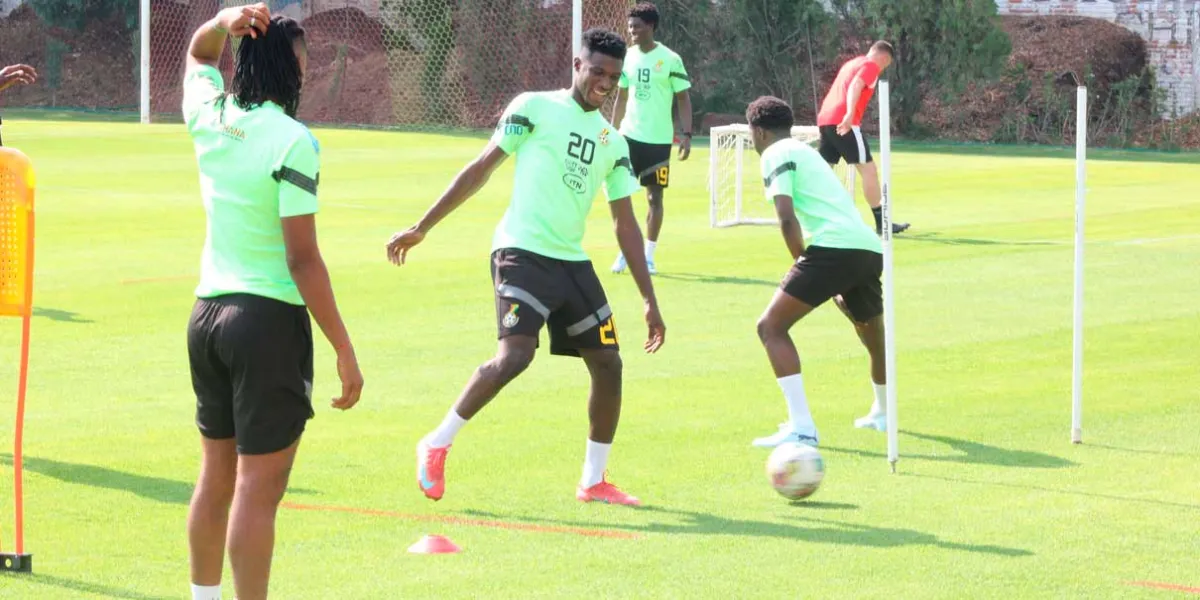 Ghana ya entrena en Puebla para enfrentar a México