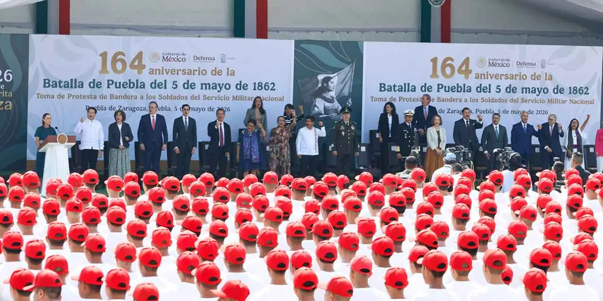 Sheinbaum lanza mensaje firme por la soberanía en el 5 de Mayo