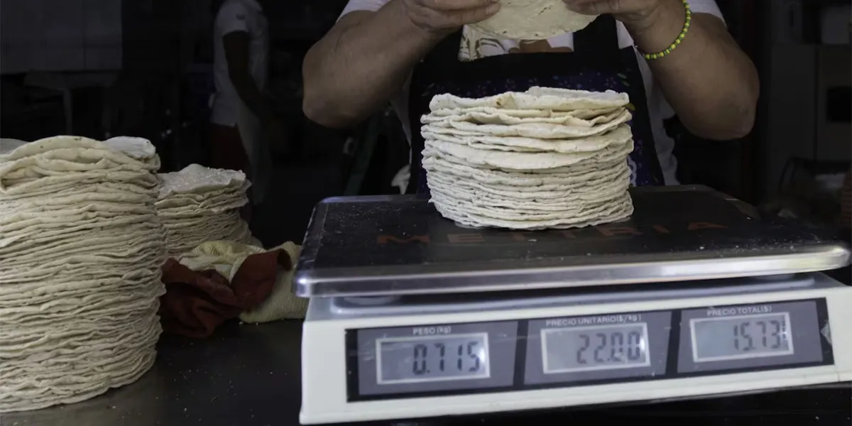 Sube el precio de la tortilla en Puebla