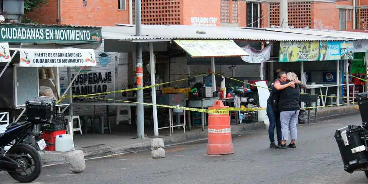 Balean a presunto líder ambulante en Agua Santa tras riña entre comerciantes