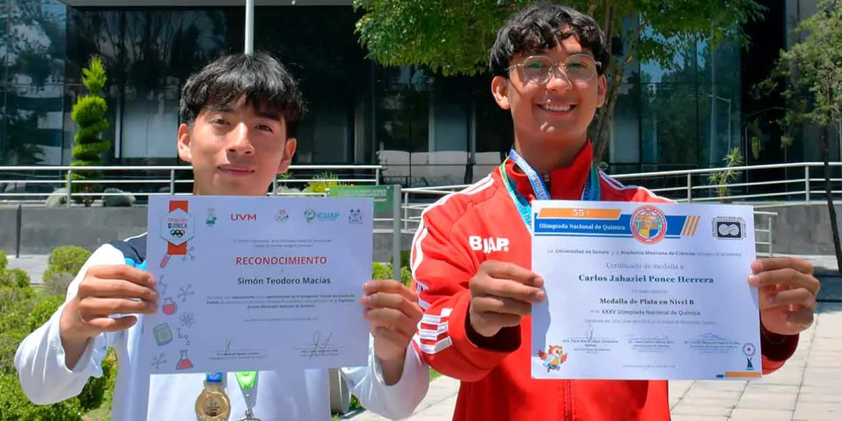 Estudiantes de la BUAP ganan plata en la Olimpiada Nacional de Química 2026