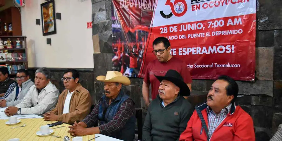Antorcha Campesina celebrará 35 años en Ocoyucan destacando obras y servicios en el municipio