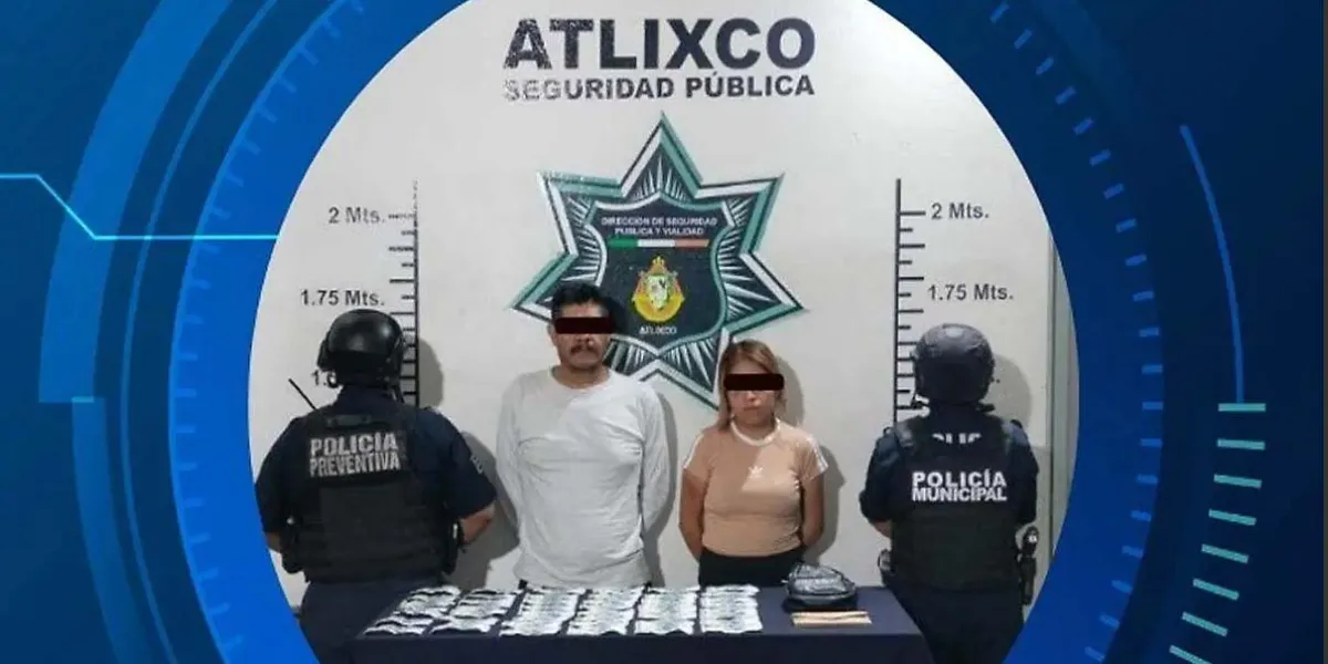 Capturan en Atlixco a pareja con 45 billetes falsos de mil pesos