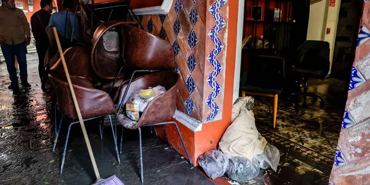 Más de 500 comercios en Puebla resultan afectados por lluvias; Canaco reporta pérdidas e inundaciones