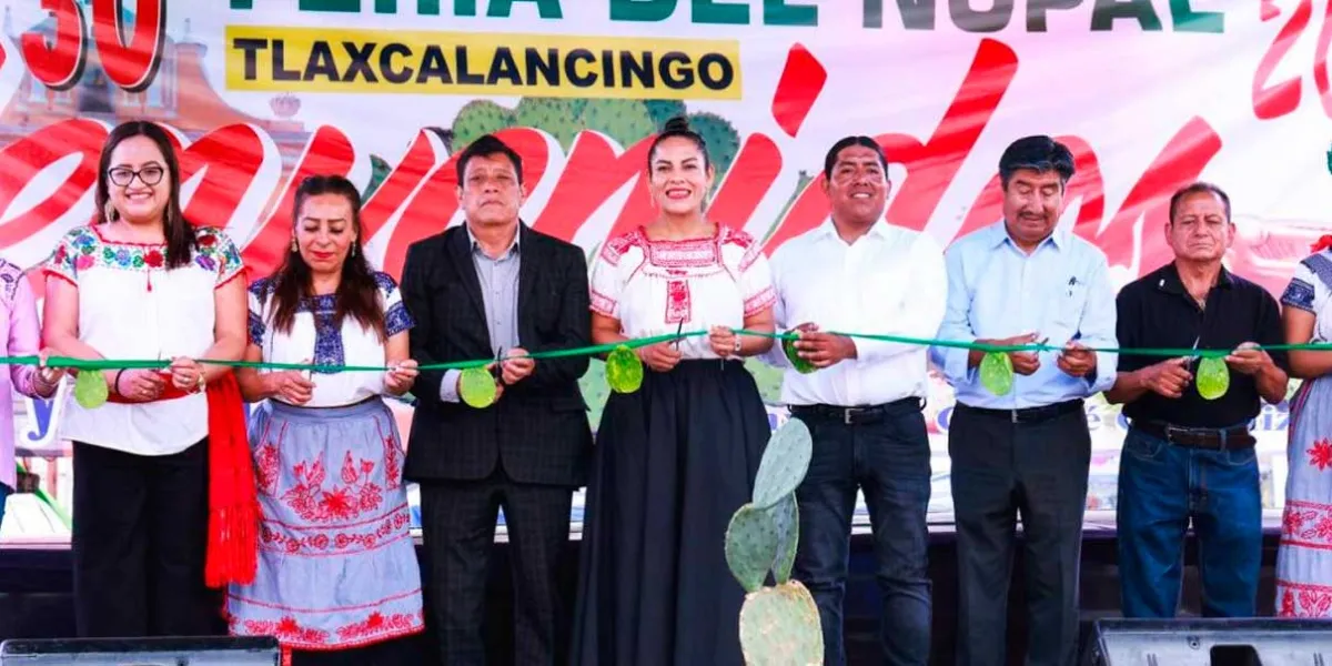 Tradición y orgullo de Tlaxcalancingo con su Feria del Nopal 2026