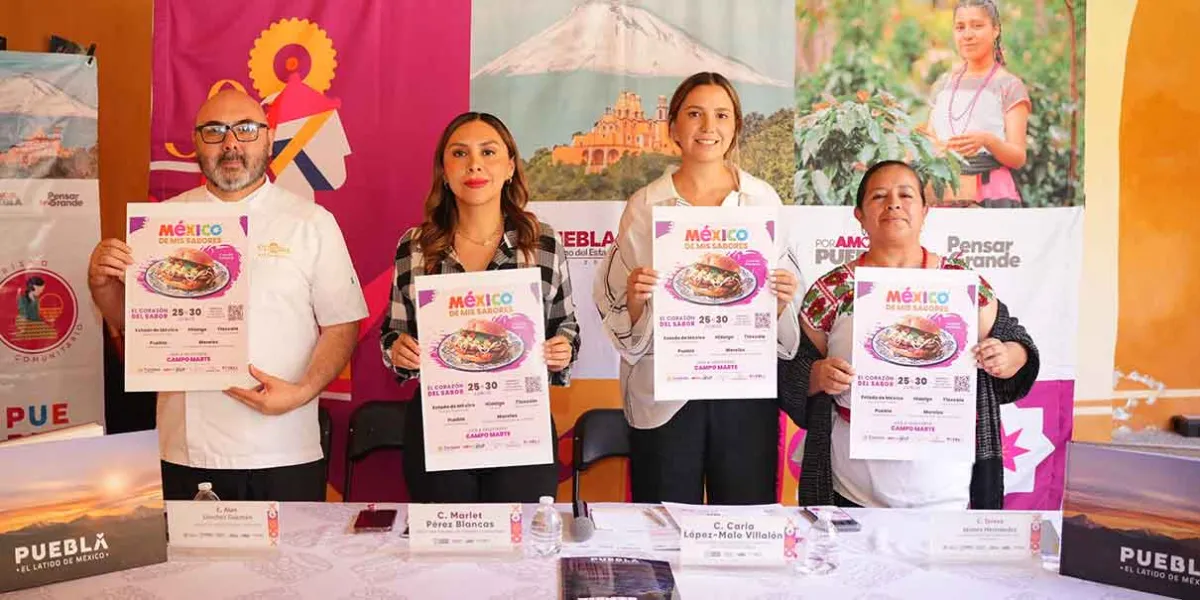 Puebla impulsa su gastronomía en el Fan Fest “México de mis Sabores” durante la fiesta mundialista