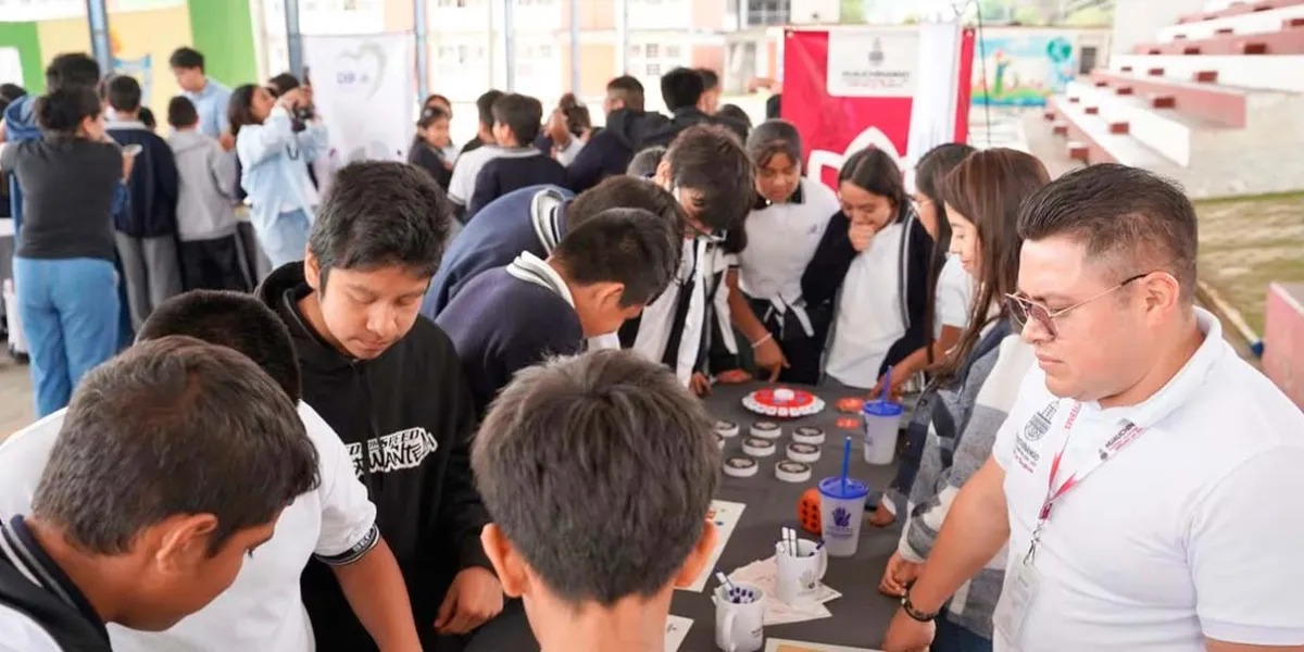 Feria Educativa de la Salud en Huauchinango 
