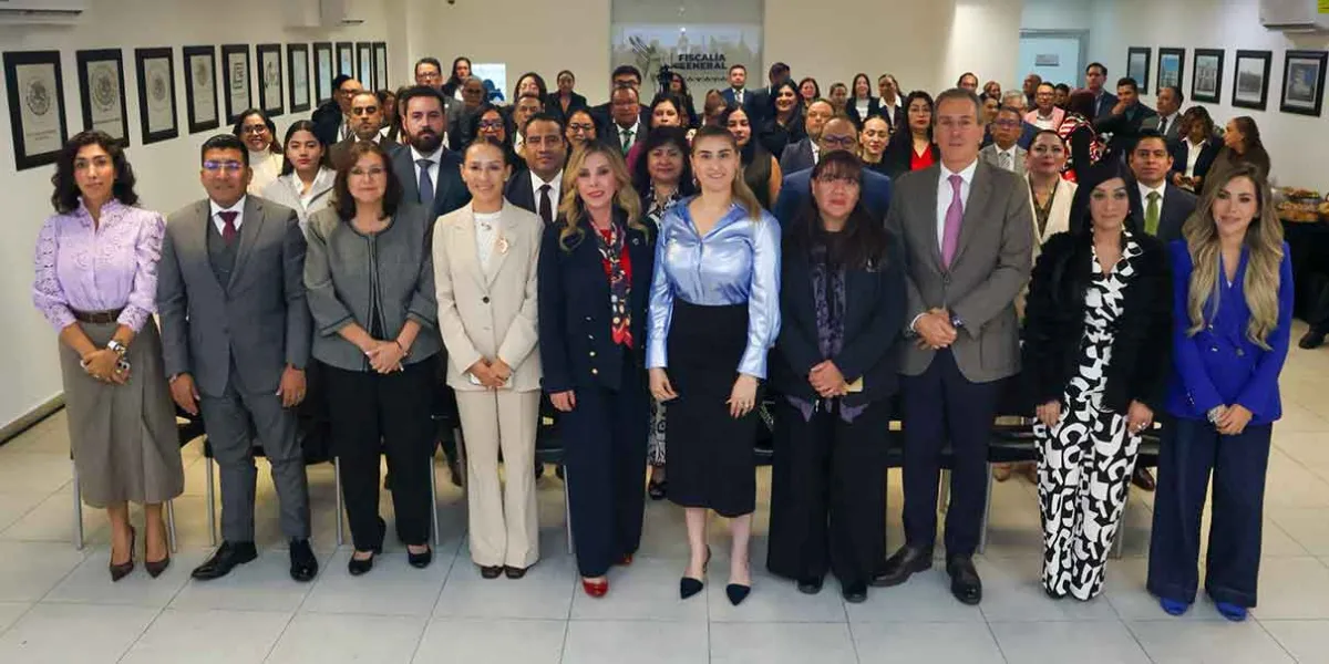 FGE Puebla impulsa liderazgo femenino en la procuración de justicia con conferencia magistral de Marisela Morales