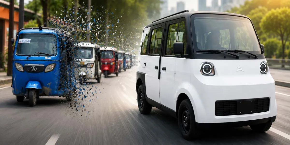 Fuerza por México en contra de sustituir mototaxis por autos Olinia