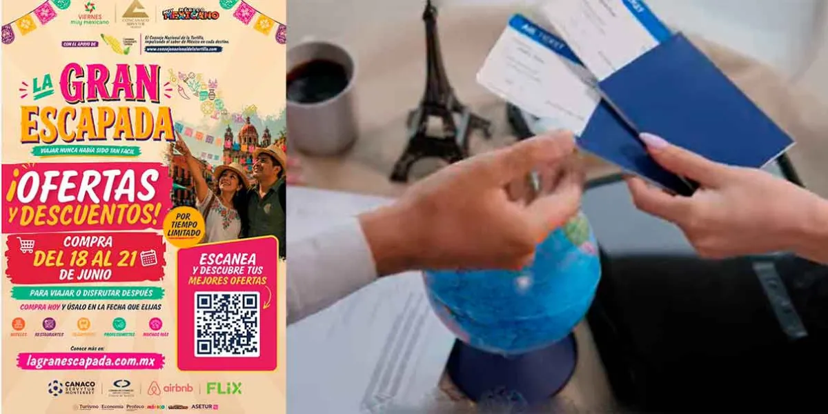 Puebla se suma a La Gran Escapada 2026 con descuentos de hasta 90% en viajes y hospedaje