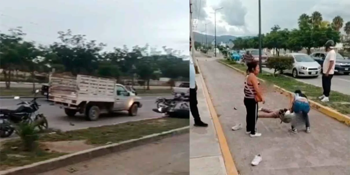 Trágico accidente en Tehuacán: joven muere tras derrapar en motocicleta