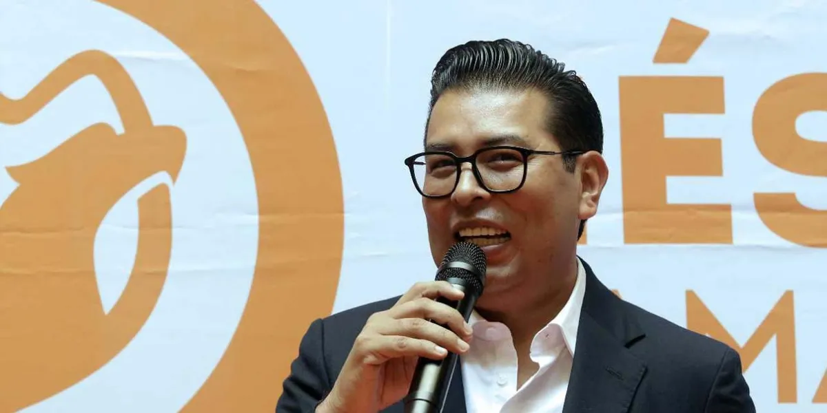 Néstor Camarillo va por la alcaldía de Puebla con Movimiento Ciudadano