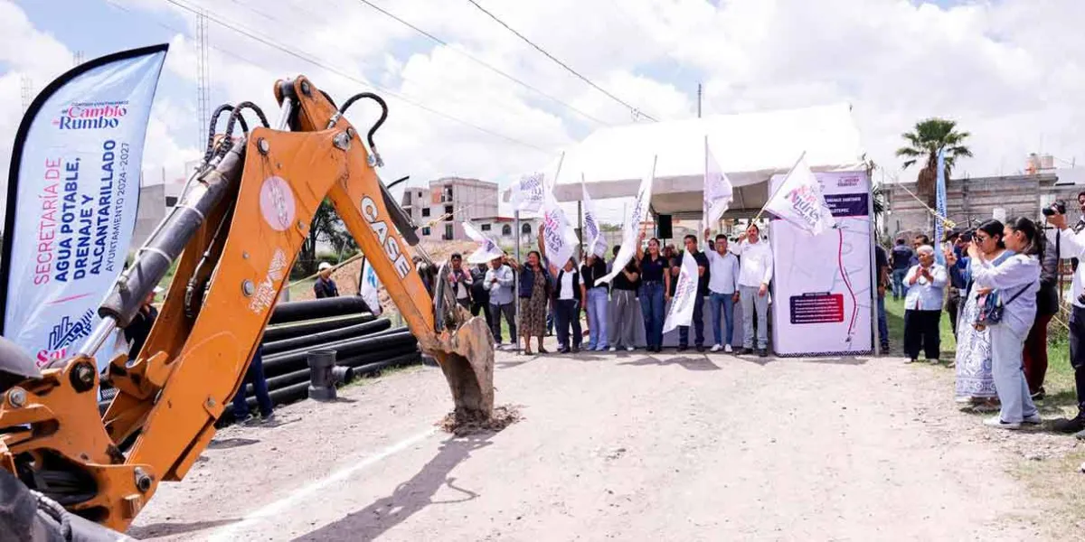 Lupita Cuautle inicia ampliación de drenaje sanitario en San Antonio Cacalotepec